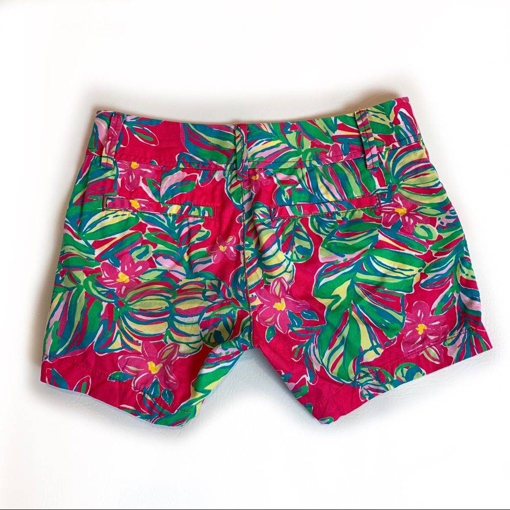 Lilly Pulitzer Callahan Shorts Jungle Tumble Palm - Picture 5 of 8